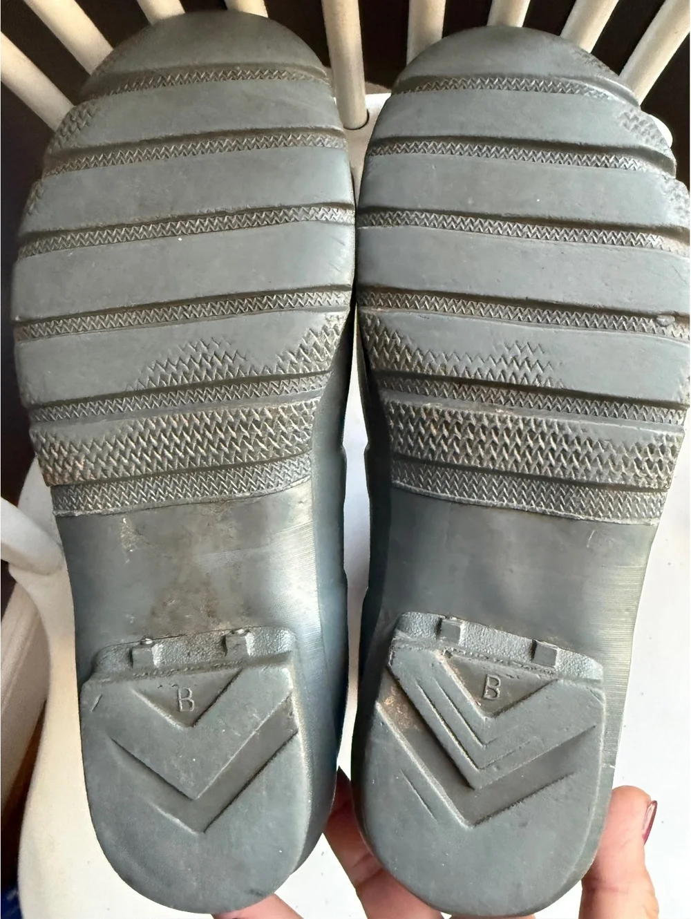 Hunter Original Mid-Calf Rain Boots in Gray, Size 10